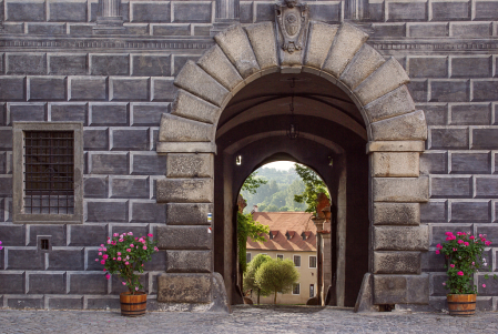 Castel Courtyard