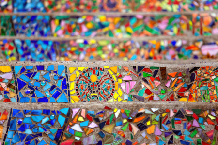 Mosaic Stairway 