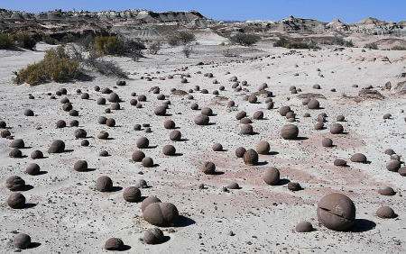 The bocce court