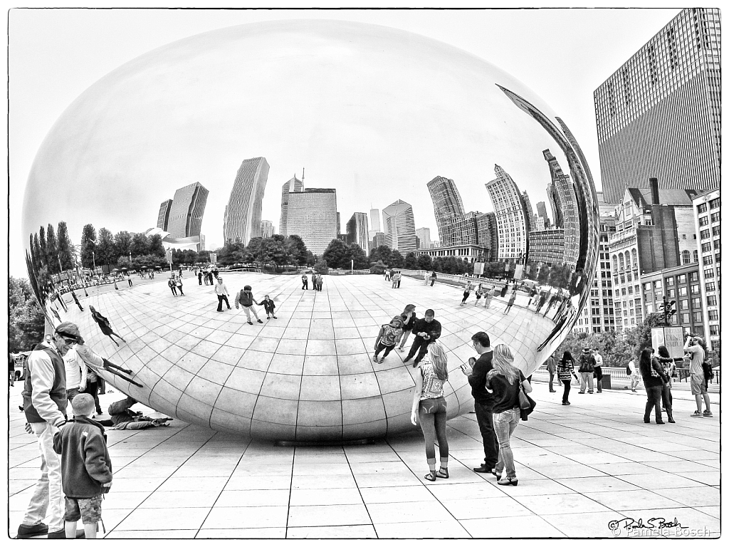 The Bean in Chicago - ID: 16087664 © Pamela Bosch