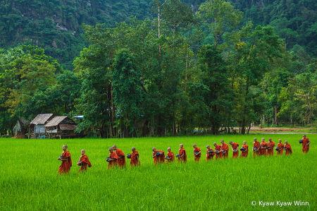 Countryside of Myanmar
