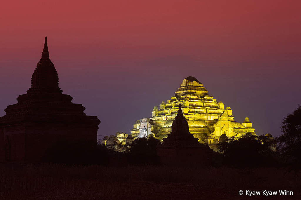 Temple at Night