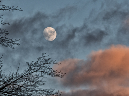Sunset Moon
