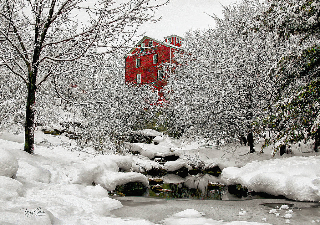 Wintry Mill