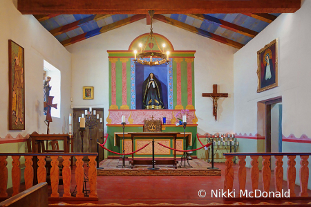 Chapel at Mission Soledad