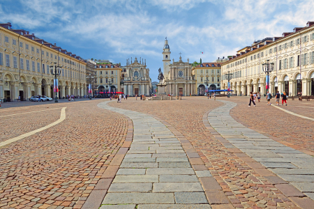 Torino Plaza, Italy.