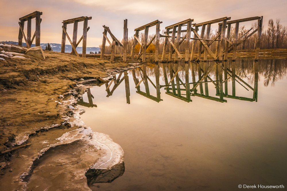 Old Pier on Flathead River