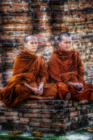 ~ ~ PRAYING MONKS ~ ~ 