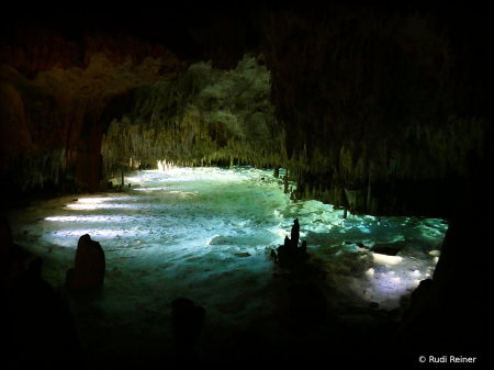 Inside the cave, Grand Cayman