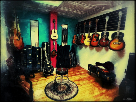 Guitar Room Grunge