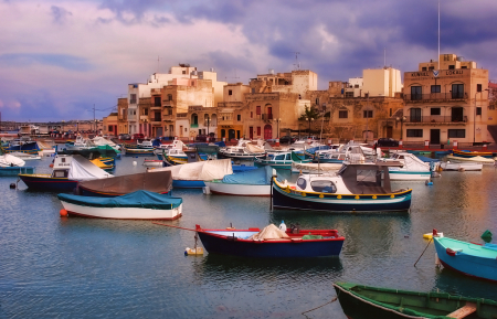 Small Harbour in Malta