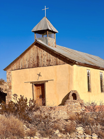 Terlingua Ghost Town Chapel 