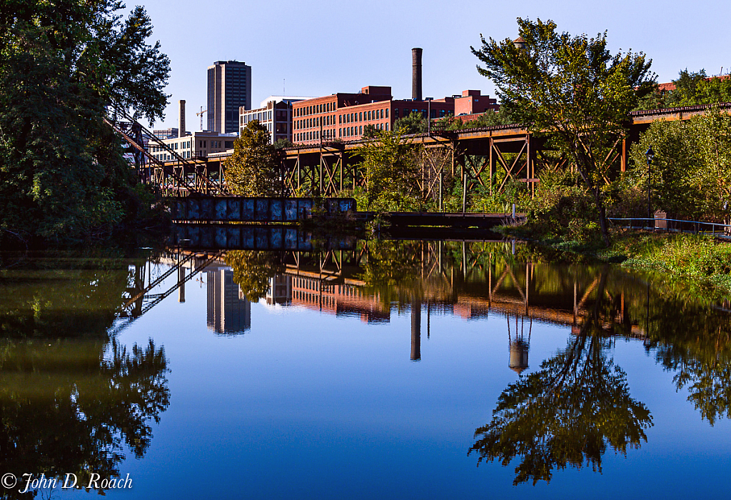 Reflections of Industry - ID: 16094715 © John D. Roach