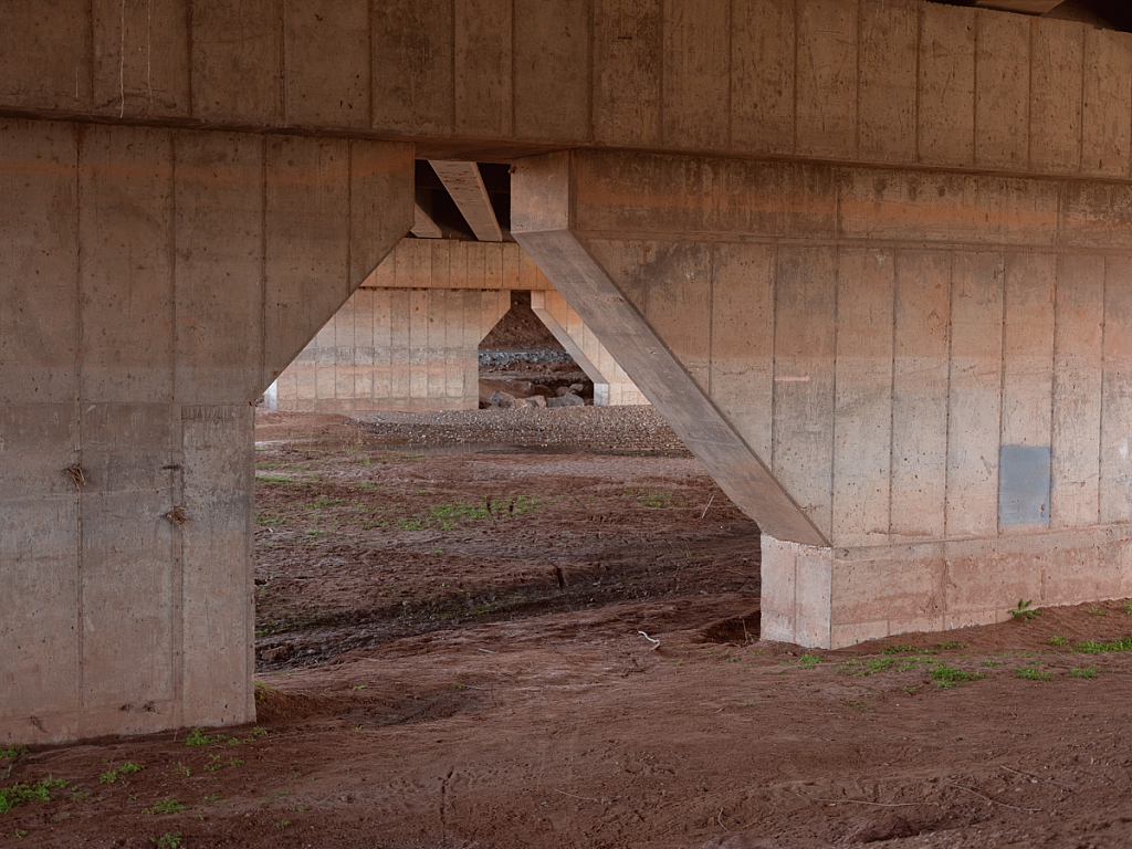 Under the bridge