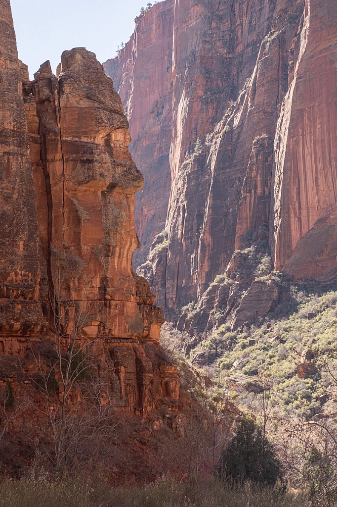 Towering Rock Formations 