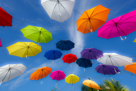 Bahama Umbrellas