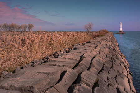 Huron Harbor Light