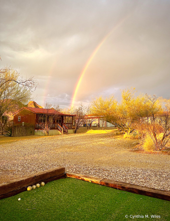 Rainbow in Big Bend 