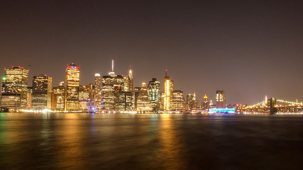 Skyline at dusk