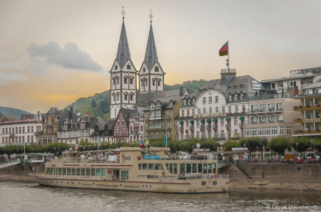 Rhine Waterfront & St. Severus Church