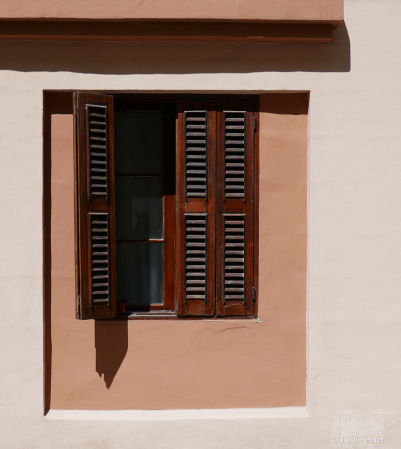 Open shutter, somewhere in Malta