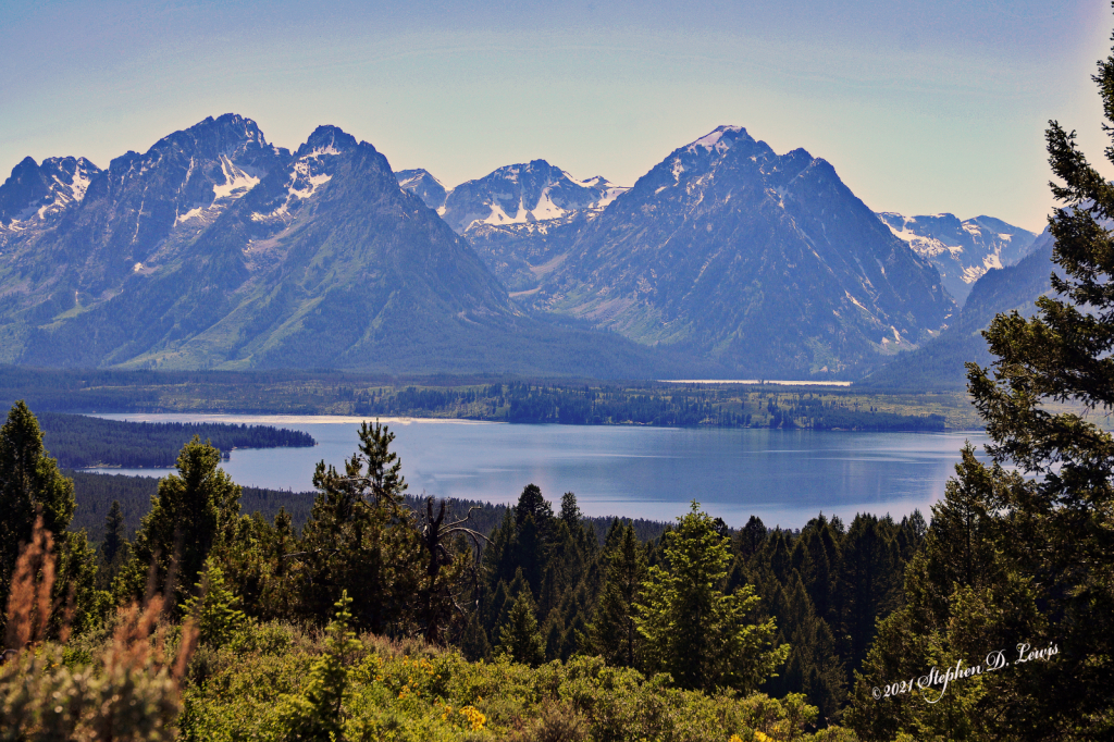 Savoring The Grand Tetons - ID: 16110000 © Stephen D. Lewis