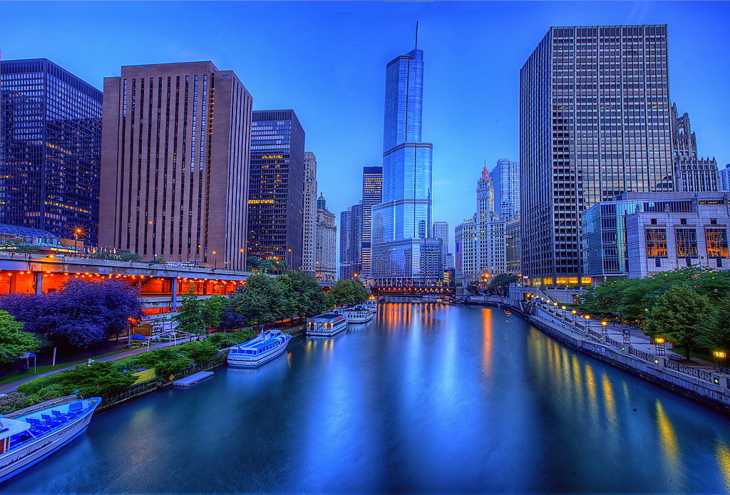 Chicago River Morning