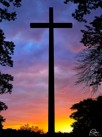 Cross at Sunset 