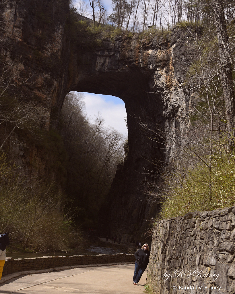 A Natural below A Natural Bridge...