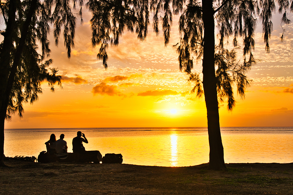 A Tropical sunset