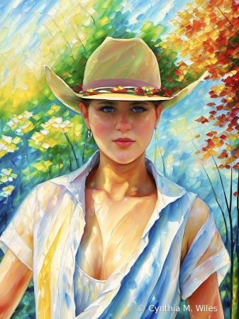 Portrait of a Cowgirl 