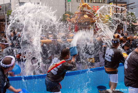Water Festival in Tokyo