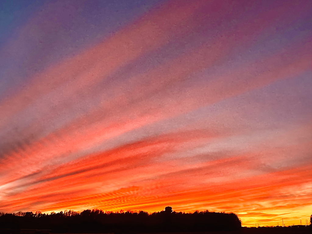 Blazing sunset - ID: 16112694 © Elizabeth A. Marker