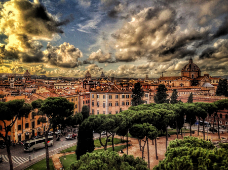 ~ ~ EARLY EVENING IN ROME ~ ~