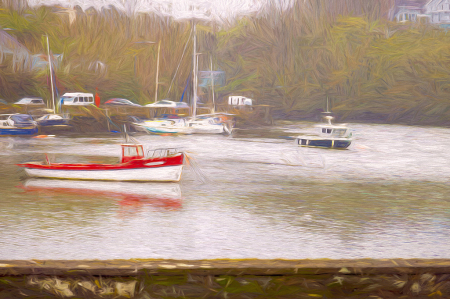 Ireland Boat painting