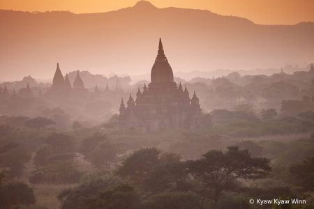 Panoramic View of Bagan