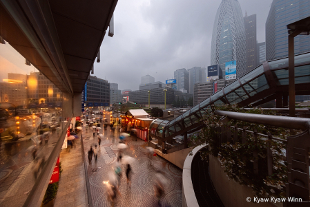 Raining Day in Tokyo