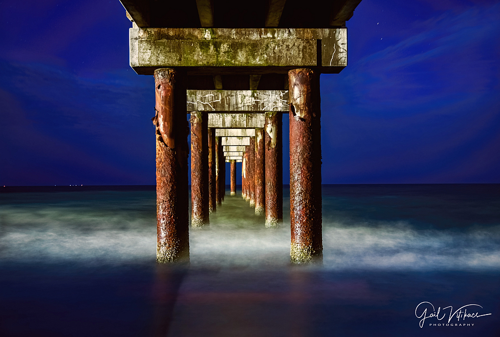 St. Augustine Pier late