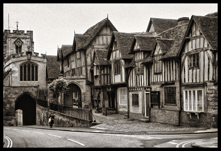 High Street, Rochester, England, 1978