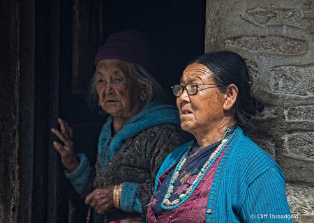 Tibetan Women in refuge