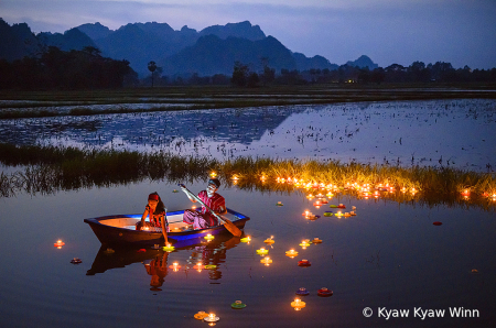 Lighting in Evening