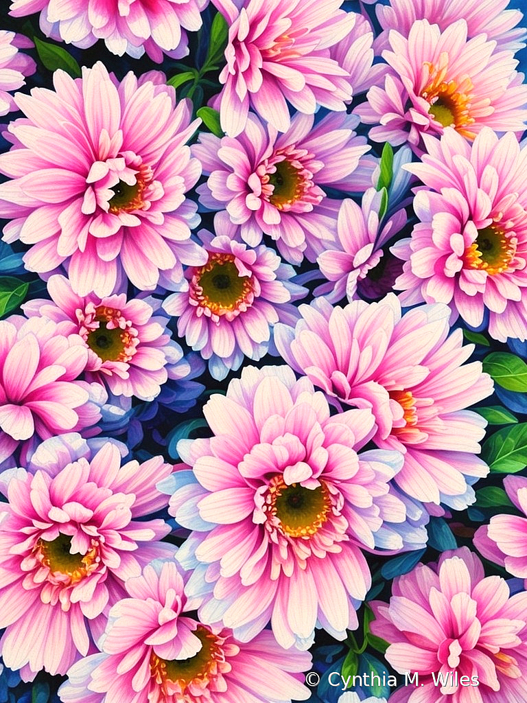Pink Flowers 