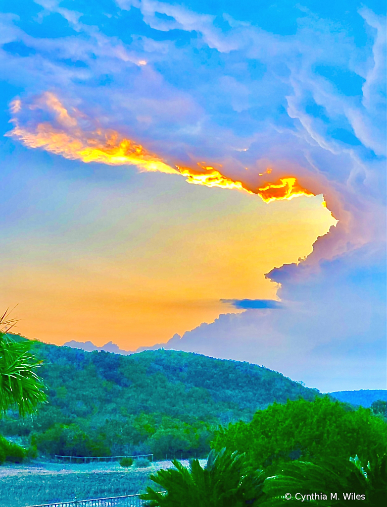 Clouds On Fire 