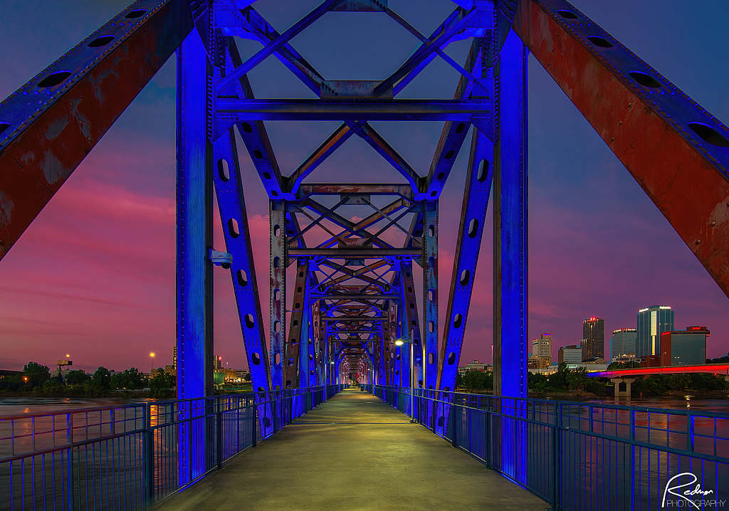 Bridge in Blue
