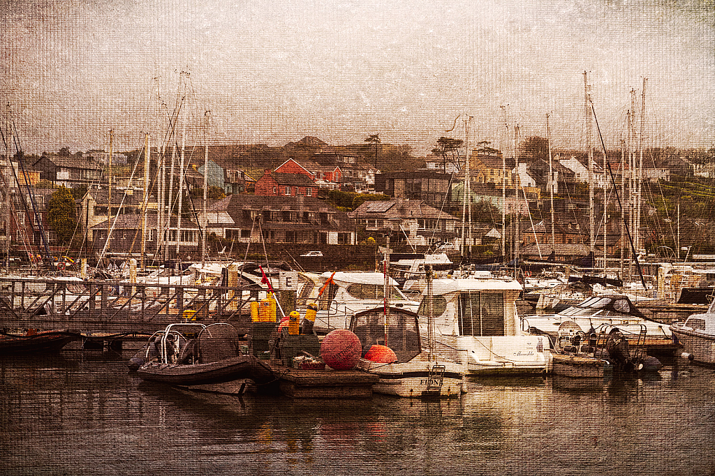 Vintage Harbor in Ireland