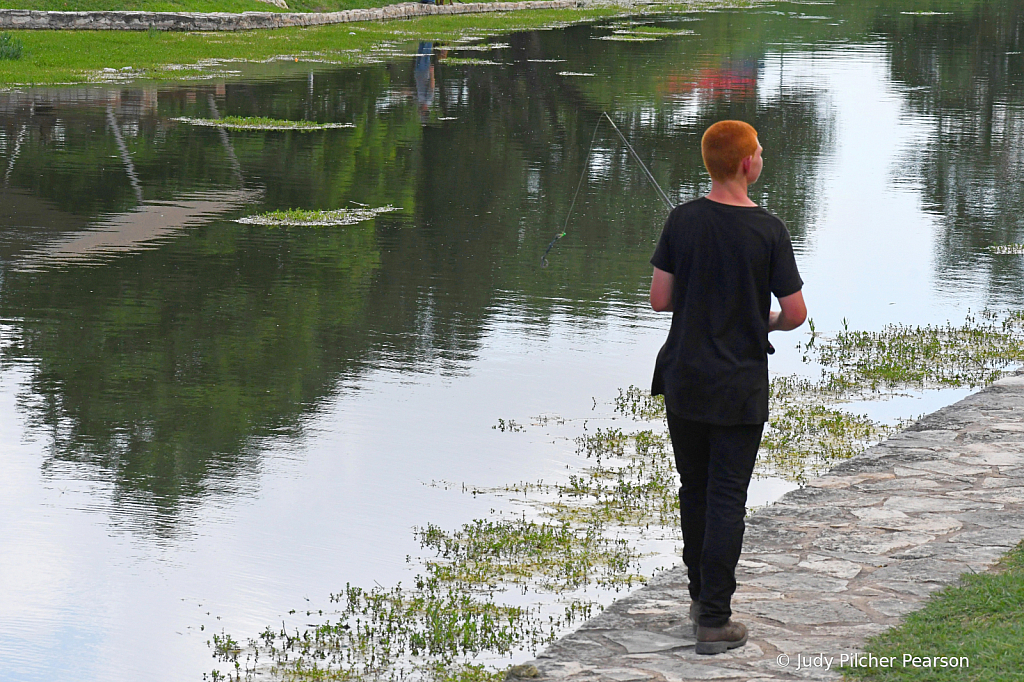school is out:  time to go fishing!