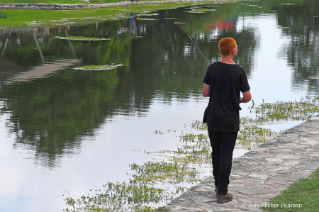 school is out:  time to go fishing!
