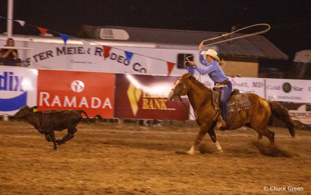 Ladies Calf Roping