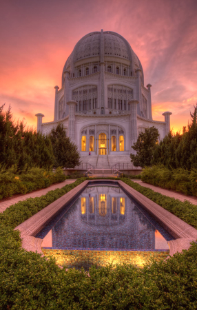 Bahai Sunset