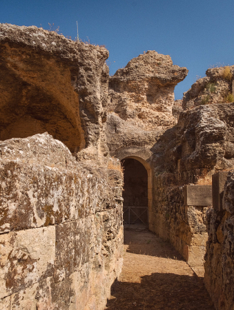 Italica, Spain Ancient Roman Ampitheater Ruin